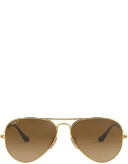 Sunglasses Aviator Gold