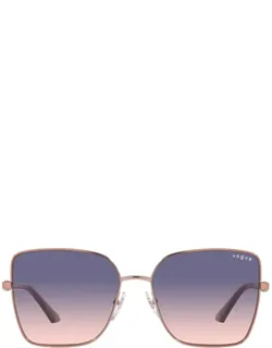 Vogue Eyewear Sunglasses Butterfly Gold Metal Italy