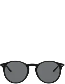 Giorgio Armani Rounded Acetate Sunglasses