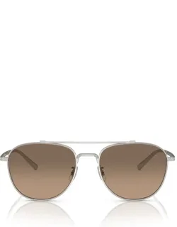 Oliver Peoples Aviator Titanium Sunglasses
