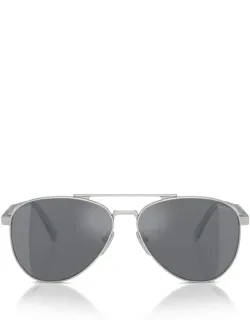 Prada Eyewear Sunglasses Aviator Silver Acetate/metal Italy