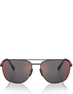 Prada Sunglasses Aviator Rubberized Metal