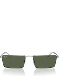Ray-ban Sunglasses Rb3741 003/9a Silver Metal Italy