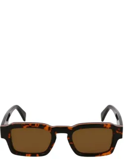 Paul Smith Sunglasses Havana Multistripes Acetate Italy