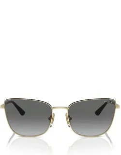 Vogue Eyewear Sunglasses Vo4308s 848/11 Pale Gold / Top Black Metal Italy