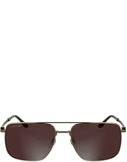 Lacoste Sunglasses Aviator Gold