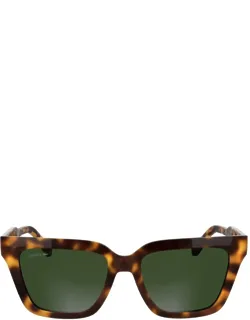 Lacoste Sunglasses Rectangular Acetate Italy