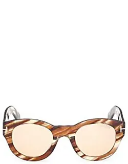 Tom Ford Eyewear Sunglasses Ft1212 55e Acetate Italy