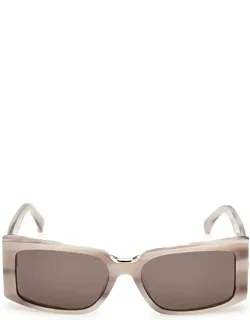 Max Mara Sunglasses Rectangular Acetate Italy