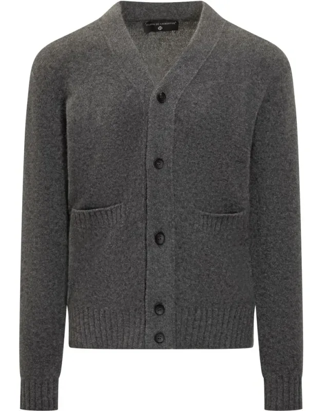 Wool Cardigan With Pockets