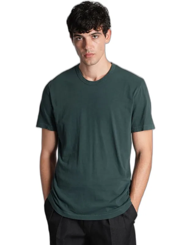 T-shirt With Round Neck And Short Sleeves