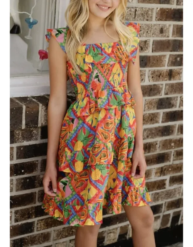 Floral Smocked Mini Dress
