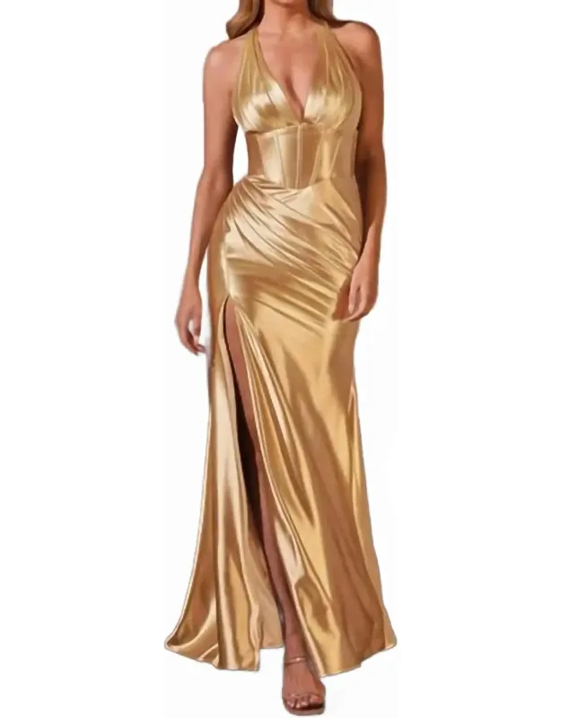 Satin Formal Dress