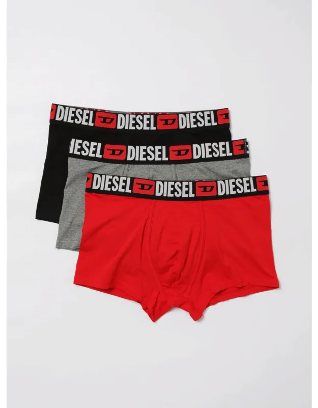 Set Of 3 Boxer Shorts In Stretch Cotton