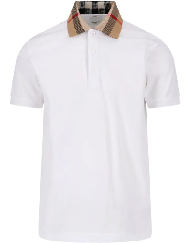Check Collar Polo Shirt
