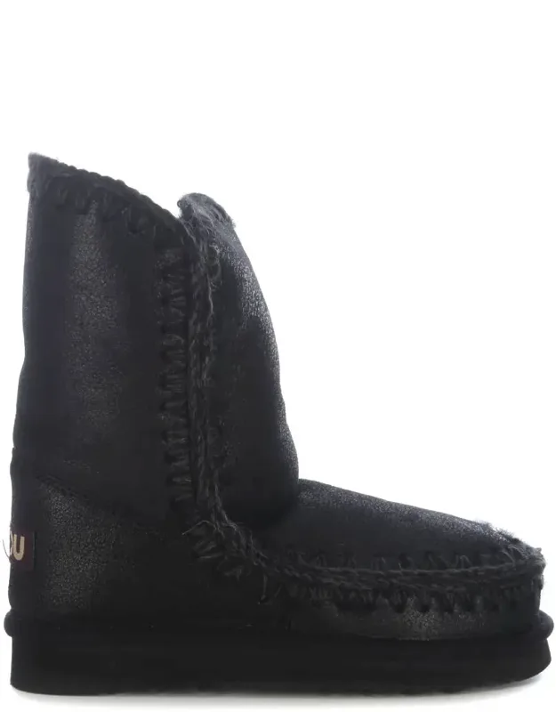 Boots Round Toe Sheepskin Interior