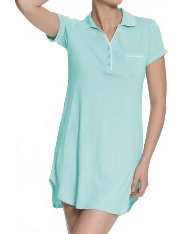 Short Sleeve Pullover Sleepshirt
