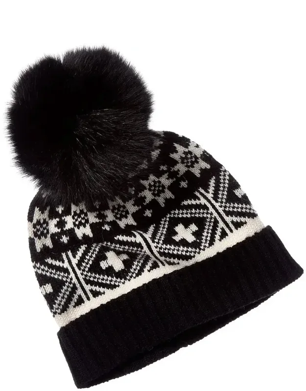 Fairisle Wool & Cashmere-blend Hat