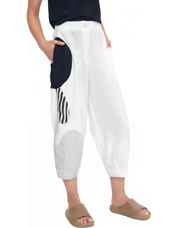 Cropped Cargo Pants