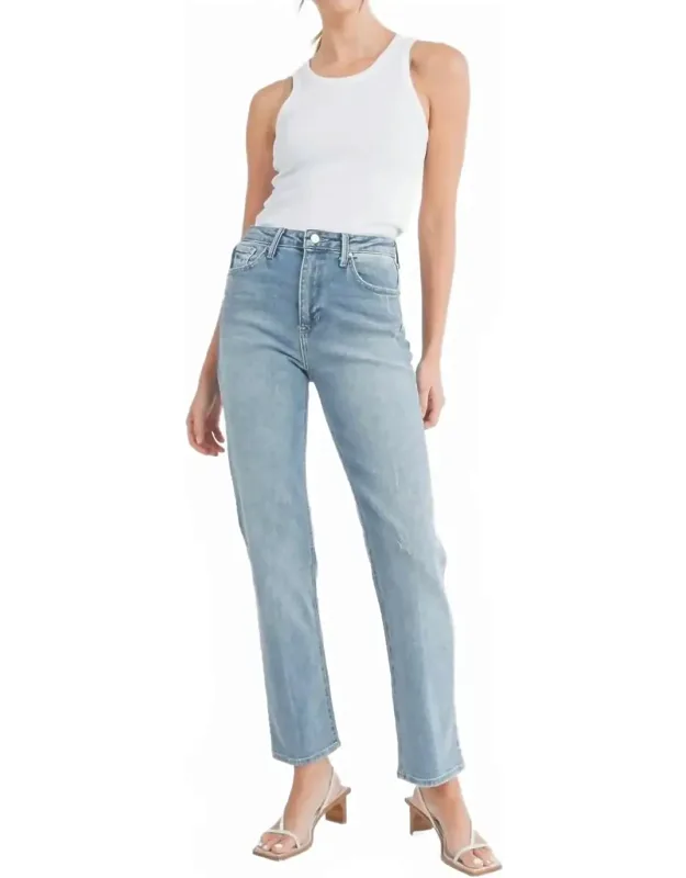 Full Length Straight Jeans