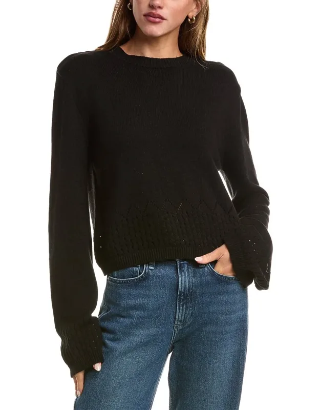 Pointelle Sweater