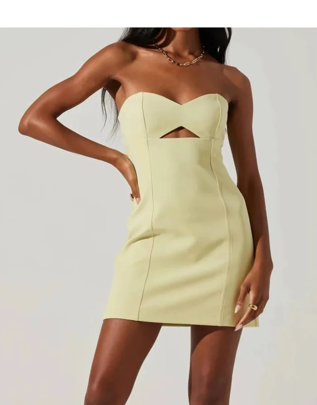Strapless Mini Dress