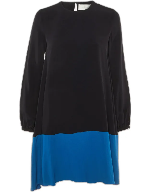 Crepe Mini Dress