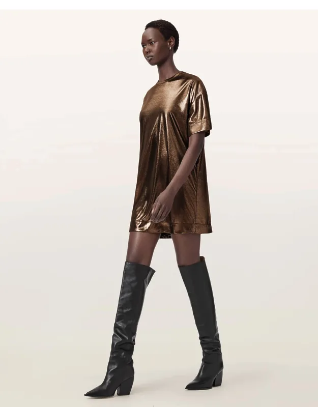 Sparkle Mini T-shirt Dress