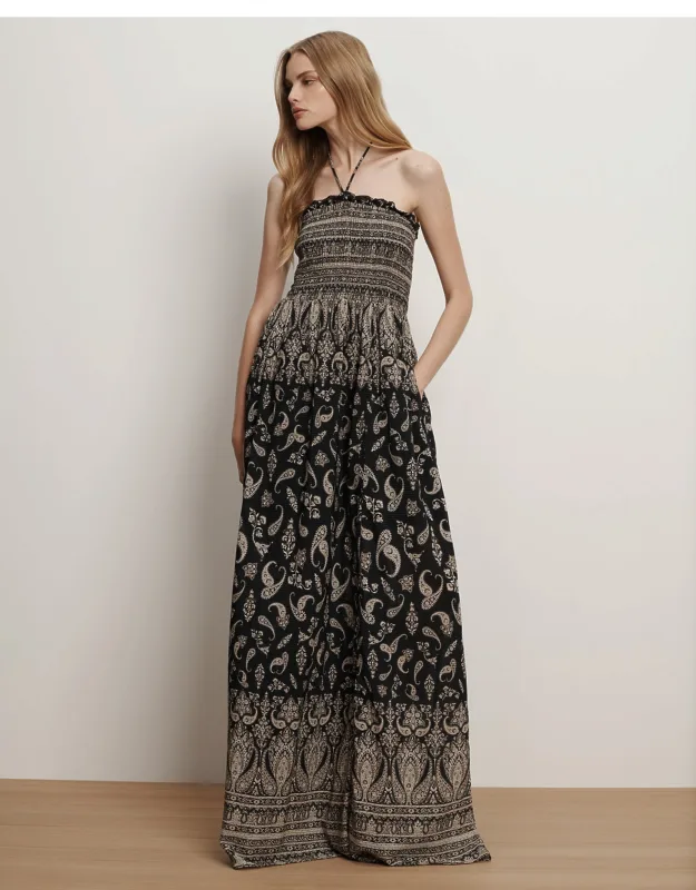 Ayanna Halter Maxi Dress