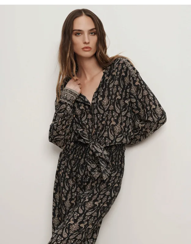 Lloyd Paisley Button-down Shirt