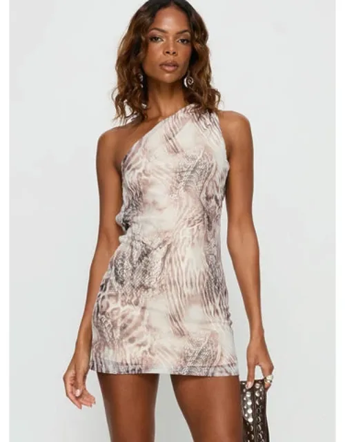 Charmian One Shoulder Mini Dress