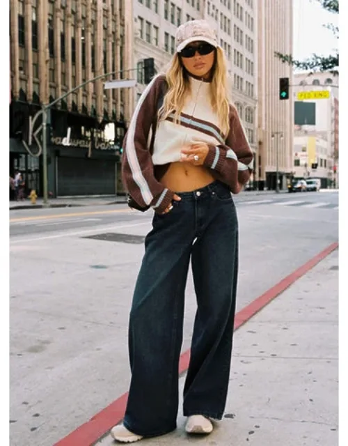 Low Rise Bootleg Jeans