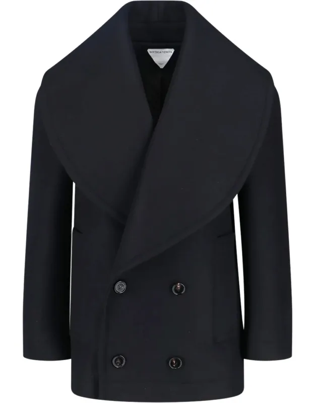 Short Double-breasted Coat
