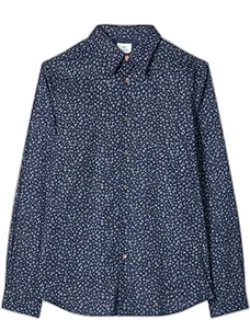 Tailored-fit 'shamrock' Print Shirt