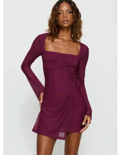 Martinez Long Sleeve Mini Dress