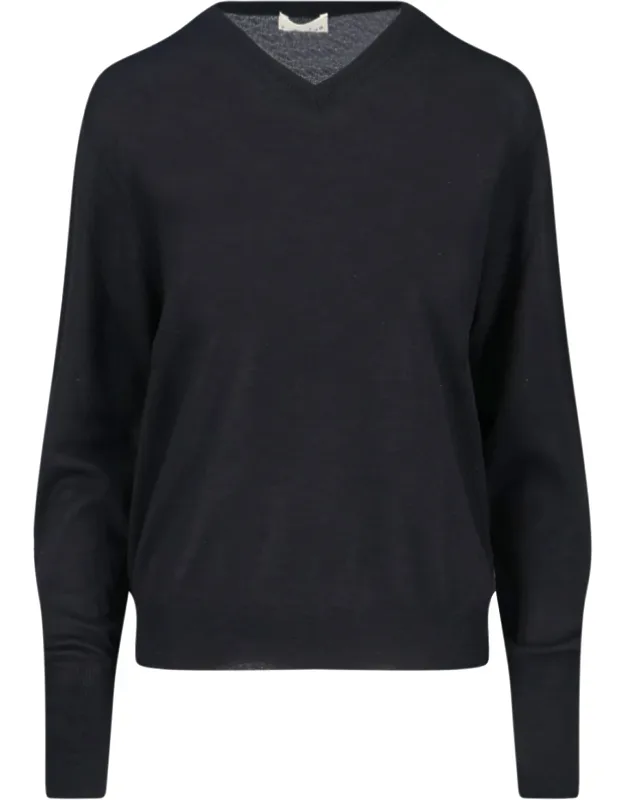 Virgin Wool And Silk Blend Sweater