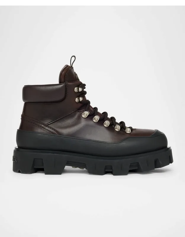 Peak Trek Leather Ankle Boots
