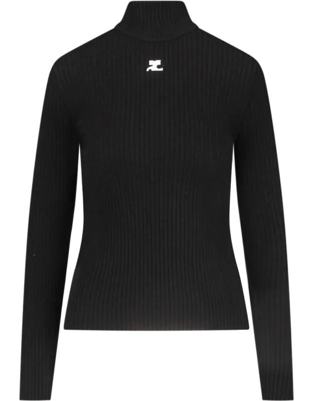 Logo Turtleneck Sweater