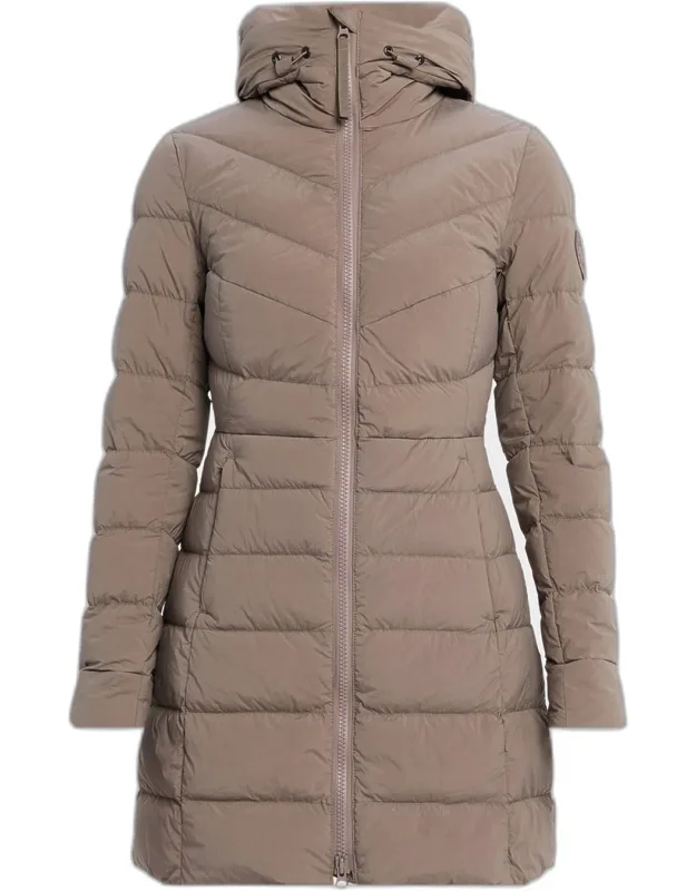 Down Hooded Coat