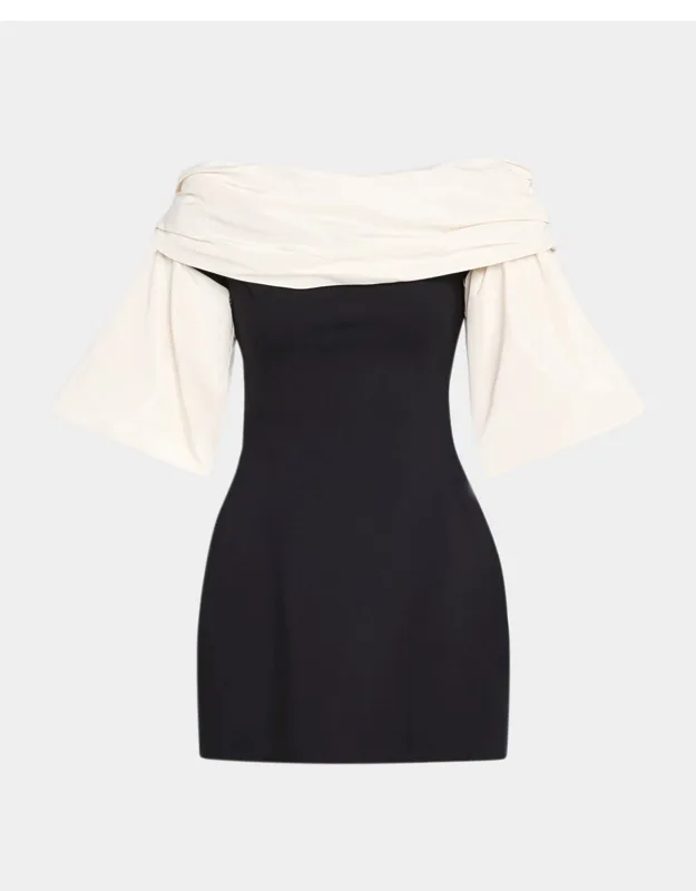 Off-shoulder Mini Dress