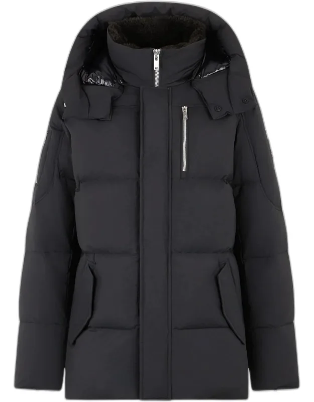 Everest 3q Puffer Jacket With Detachable Hood