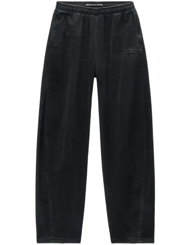 Sweatpants With Elasticated Drawstring Waist