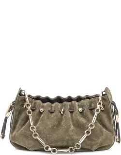 Halcyon Clutch In Suede Bag