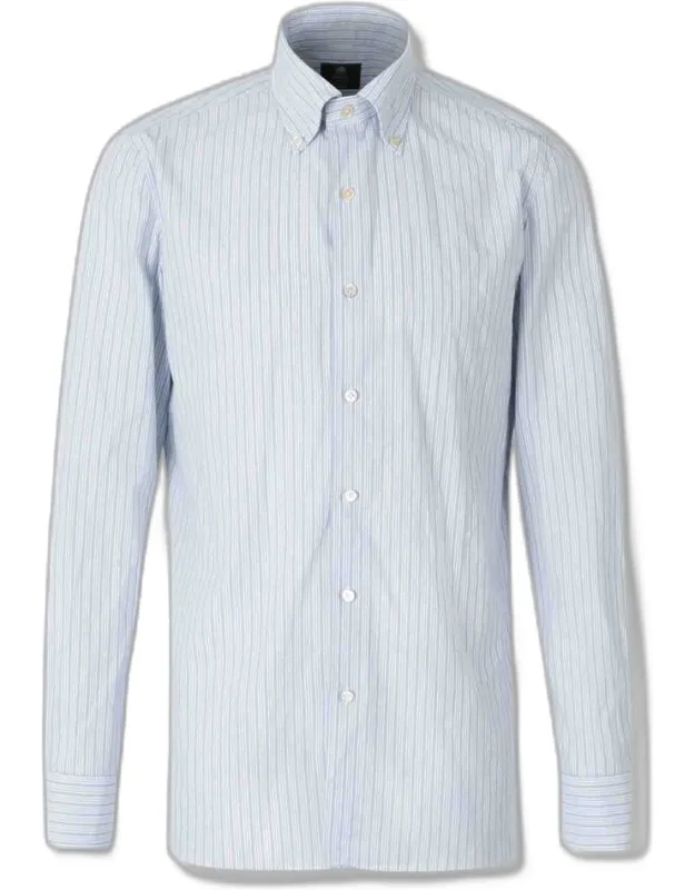 Luigi Borrelli Shirt - Crafted From High-quality Cotton, Classic Collar