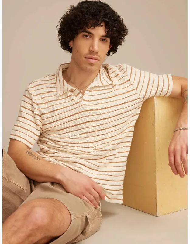 Jacquard Knit Shirt