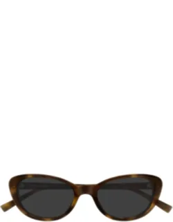 Saint Laurent Eyewear Sunglasses Acetate Rectangle 52mm Lens
