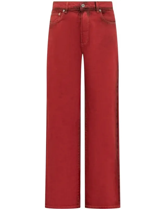 Wide-leg Jeans
