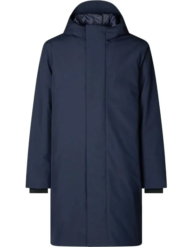 Padded Raincoat With Detachable Hood