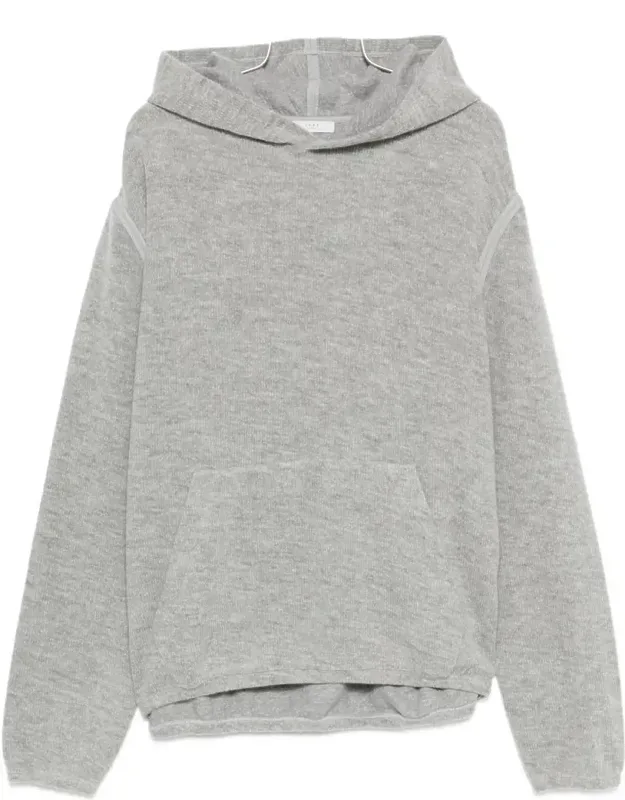 Cut Knit Hoodie