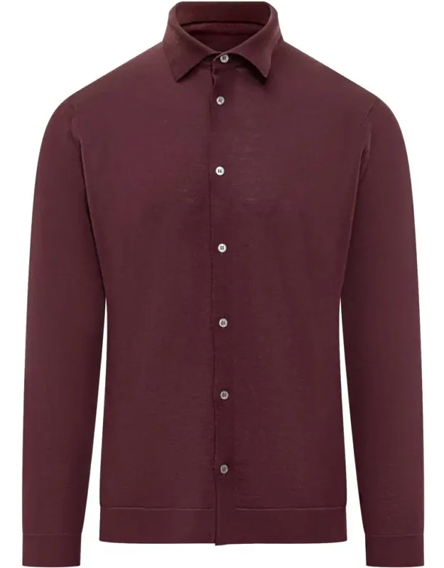 Bordeaux Knit Shirt